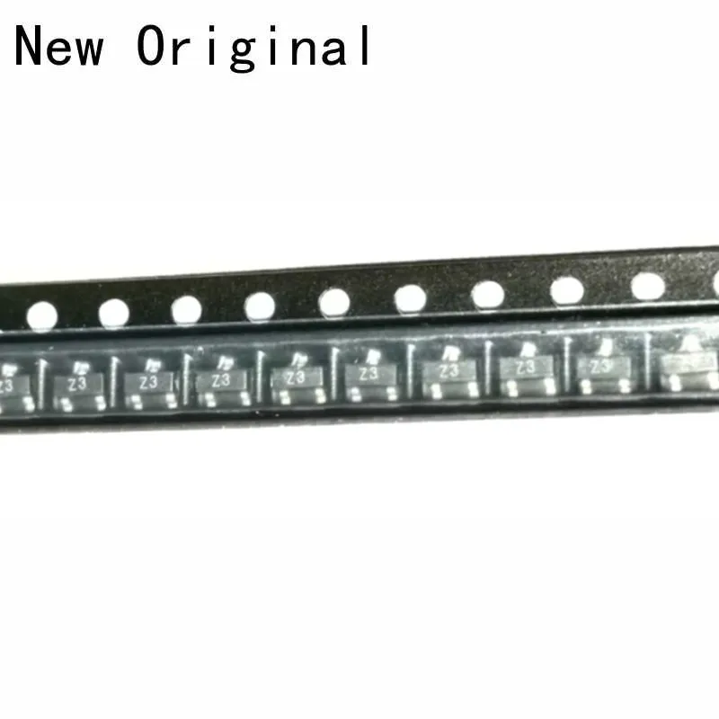 100 шт., BZX84C5V6 BZX84-C5V6, новый и оригинальный, 5,6 В, 5 мА, 300 МВт, поверхностное крепление, стабилитрон, диод, маркировочный код Z3