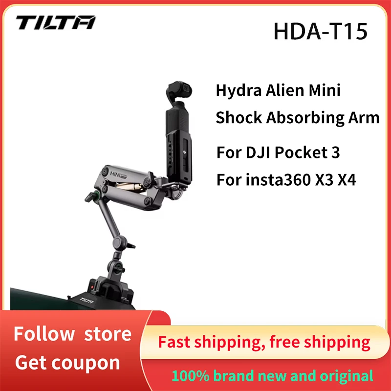 TILTA HDA-T15 Hydra Alien мини-амортизирующий рычаг для мобильного телефона DJI Pocket 3 insta360 X3 X4