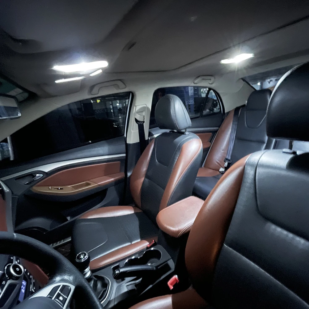 10 шт. Автомобильные светодиодные лампы T10 w5w 12 В для Hyundai Solaris 2 Elantra i30 i35 i40 Tucson Kona Azera