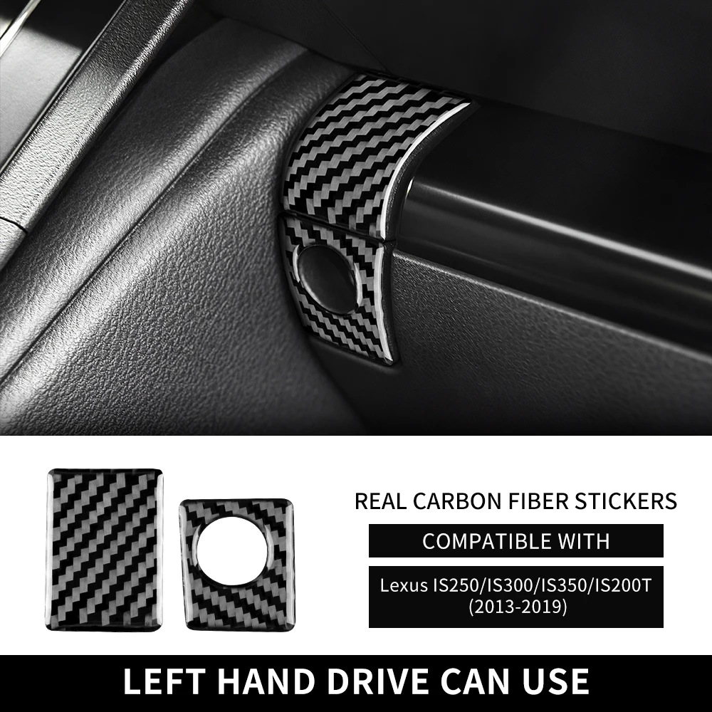 

Наклейка из углеродного волокна для Lexus IS250 300 350 200T 2013 2014 2015 2016 2017 2018 2019