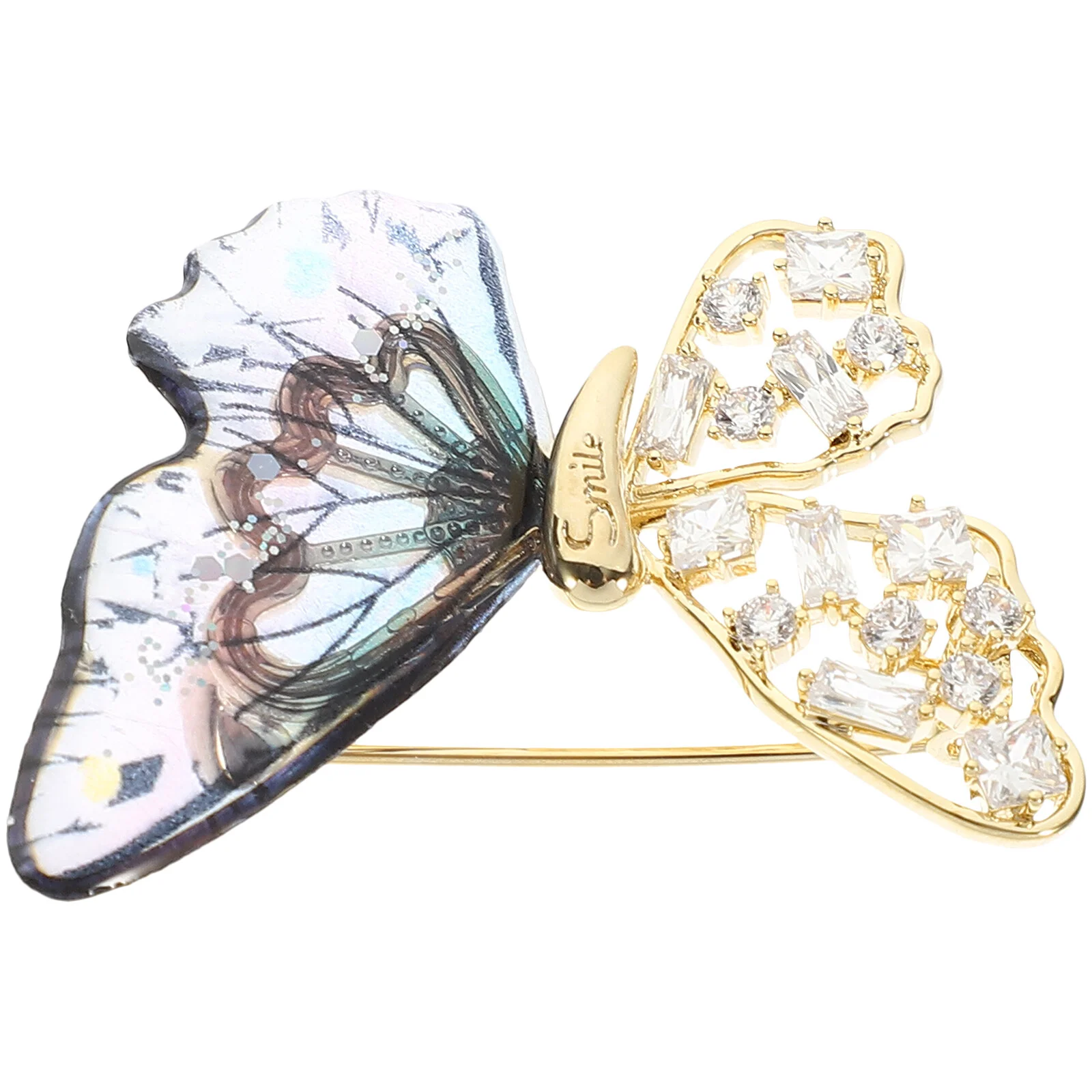 

Bee Brooch Butterfly Corsage Butterflies Pin Hats Wing 1X3.5X4CM Lavender Acrylic Animals Bride