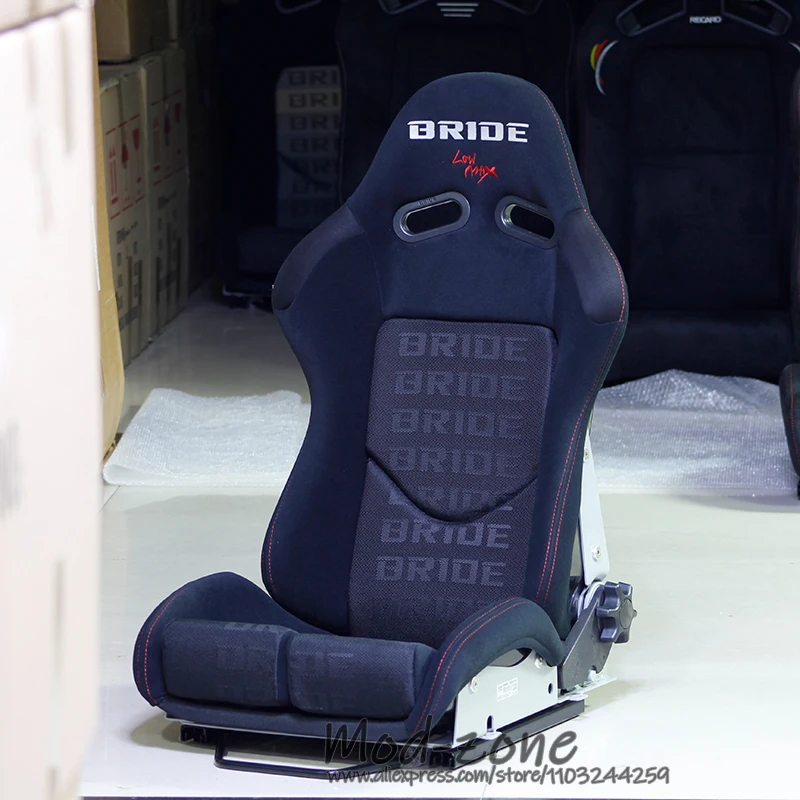 Фото Гоночное сиденье JDM STRADIA II LOWMAX с быстрой регулировкой наклона, полубакетное №4