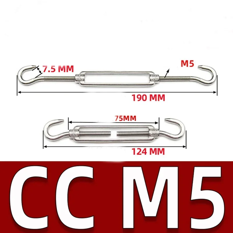 

Крюки-болты типа C из нержавеющей стали M4 M5