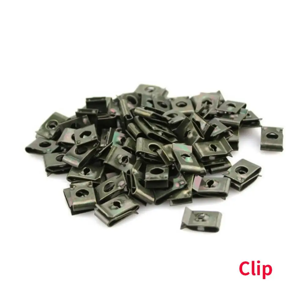 

Motorcycle Car Scooter ATV Moped Ebike Plastic Cover Metal Retainer Self-tapping Screw and Clips Auto Interior Accessories