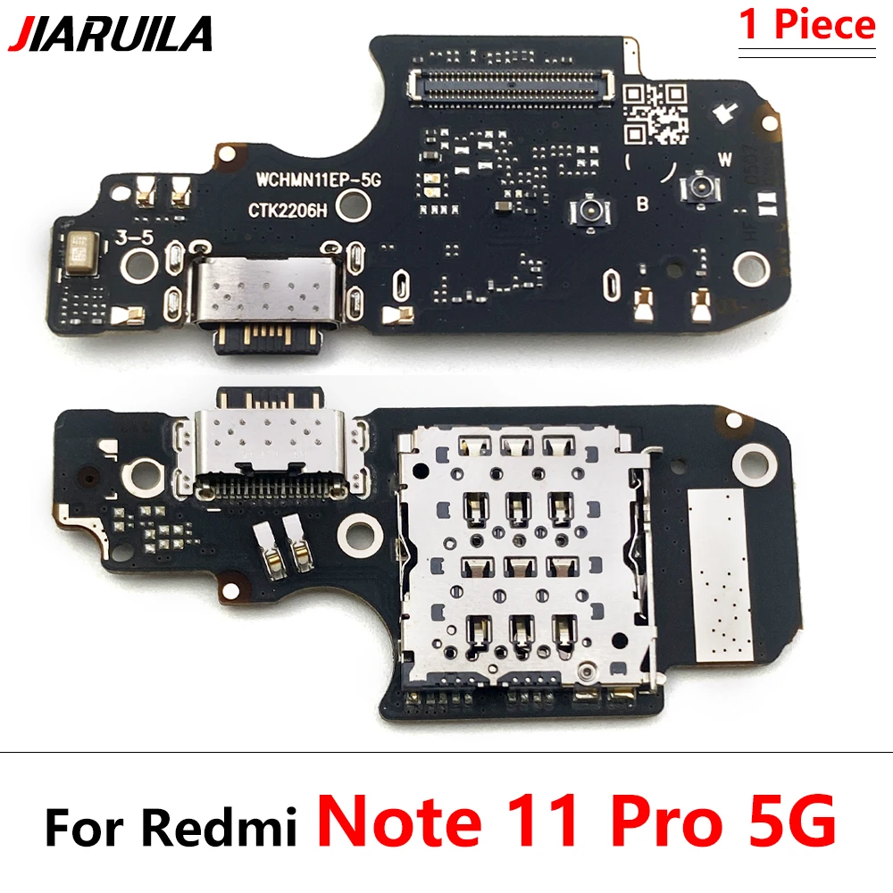 New USB Charging Connector Port USB Board Dock Flex Cable For Xiaomi Redmi Note 10 7 8 9 Pro 8T 9S Charging Plate Redmi Note 11 images - 6