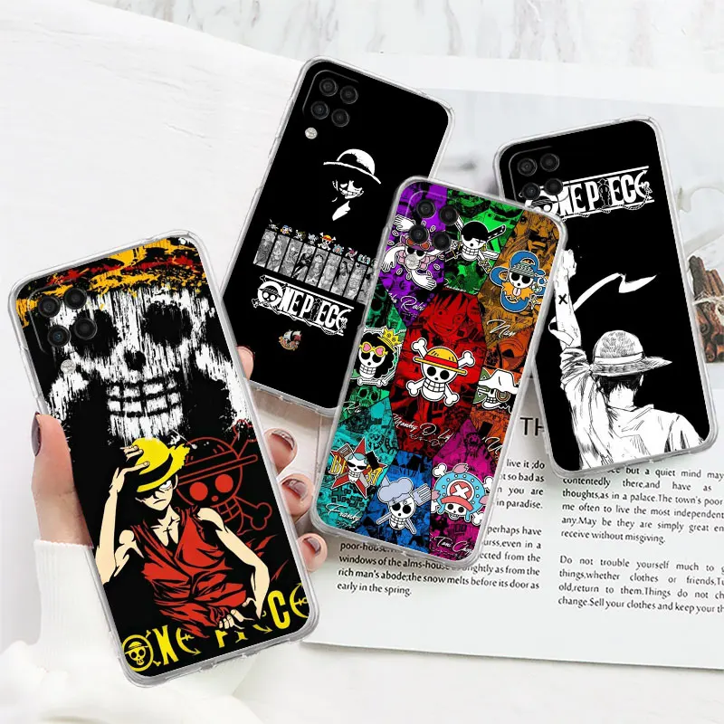 

One Piece Luffy Zoro Boy Anime Clear Case For Samsung Galaxy A52 A53 A12 A32 A71 A33 A13 A51 A23 A32 A31 A22 Soft Phone Fundas