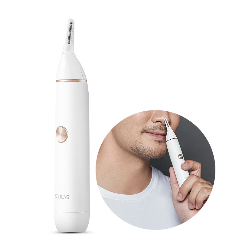 

Electric Nose Hair Trimmer For Men N1 Portable Automatic Ear Hair Shaver Clipper Waterproof Safe Cleaner Razor Nose Trimmer