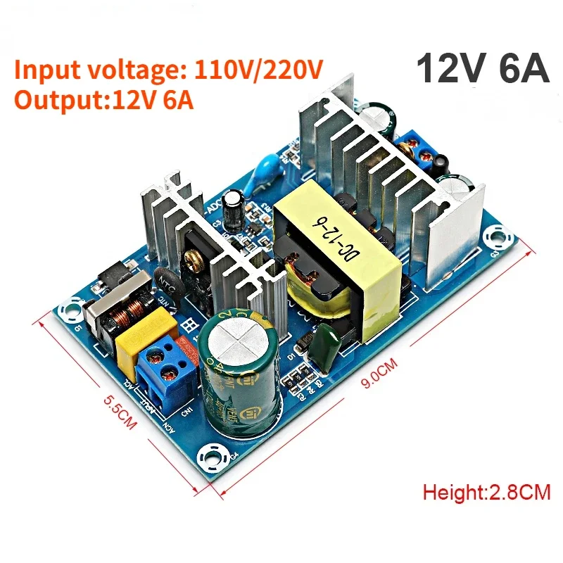 

Изолированный модуль питания AC110V/220V to DC 12V/24V/36V/48V 1A-9A