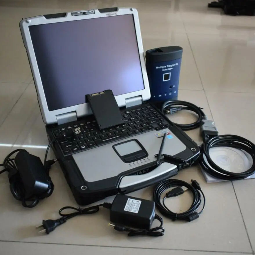 

MDI Multiple Diagnostic Tool Interface USB WIFI Multi-Language Scanner Software GDS2 Laptop CF30 Ssd Ready to Use