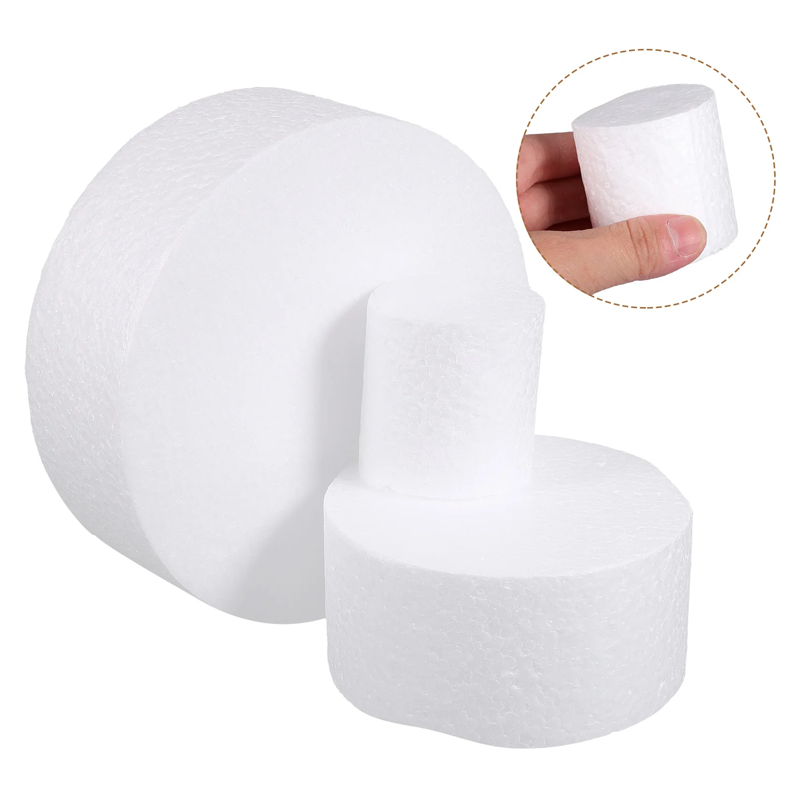 3 шт. протезная пена модель торта реквизит для украшения вспомогательные