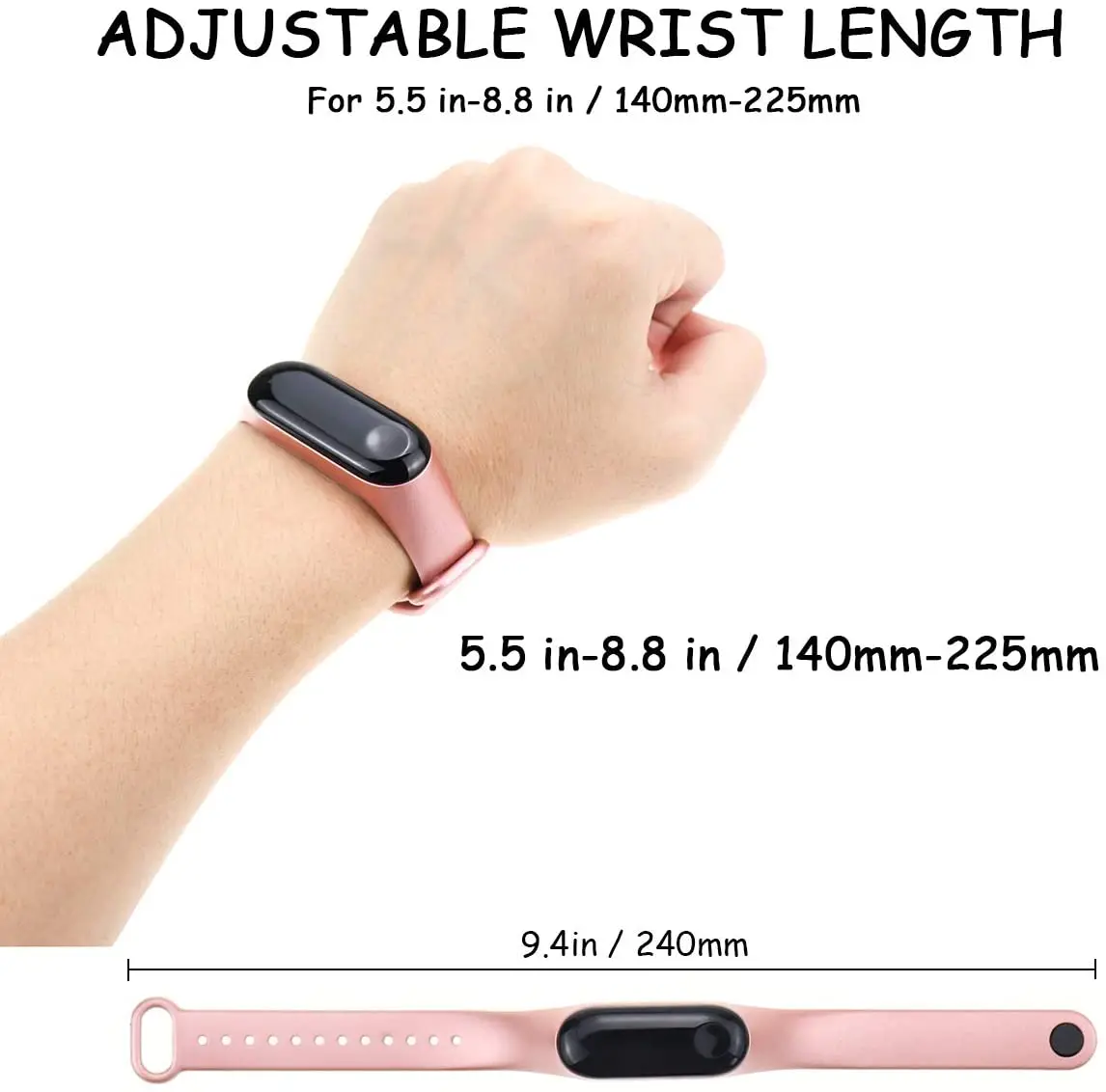 Strap for Xiaomi Mi Band 6 bracelet Sport silicone watch wristband Miband band6 band4 wriststrap For Xiaomi mi band 3 4 5 strap images - 6