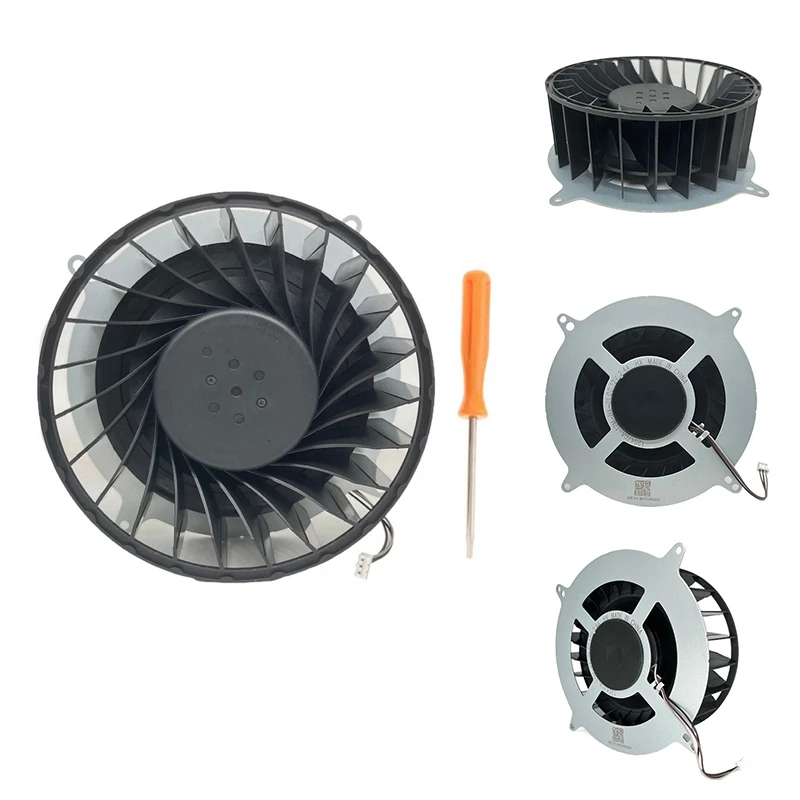 

HOT-Internal Radiation Cooling Fan For PS5 Consoles 23 Blades Cooler Fan For PS5 Host 12V 1.4A