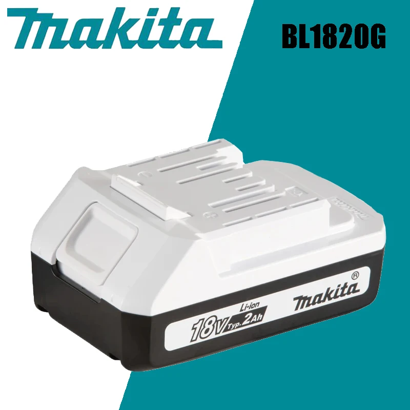 Makita BL1820G 191N69-0 18V G-Series 2.0Ah белая стильная литий-ионная батарея беспроводная с более