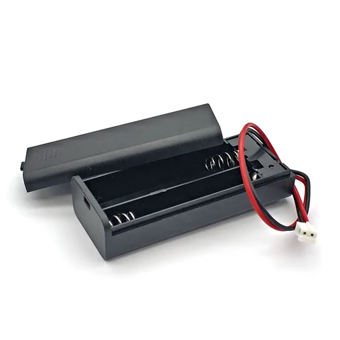 Чехол для батареи AAA, держатель для батареи AAA 2x AAA, коробка для батареек 2 * батарейки типа "ААА" 3V PH2.0