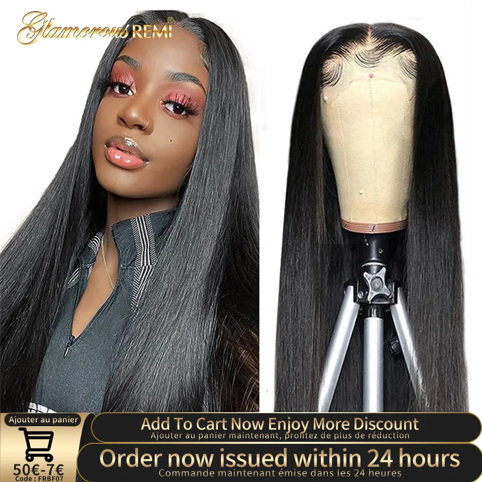 Brazilian Straight Lace Front Wig For Women Human Hair Wigs Straight Wigs For Women Human Hair 13x4 Lace Frontal Wig Density 250