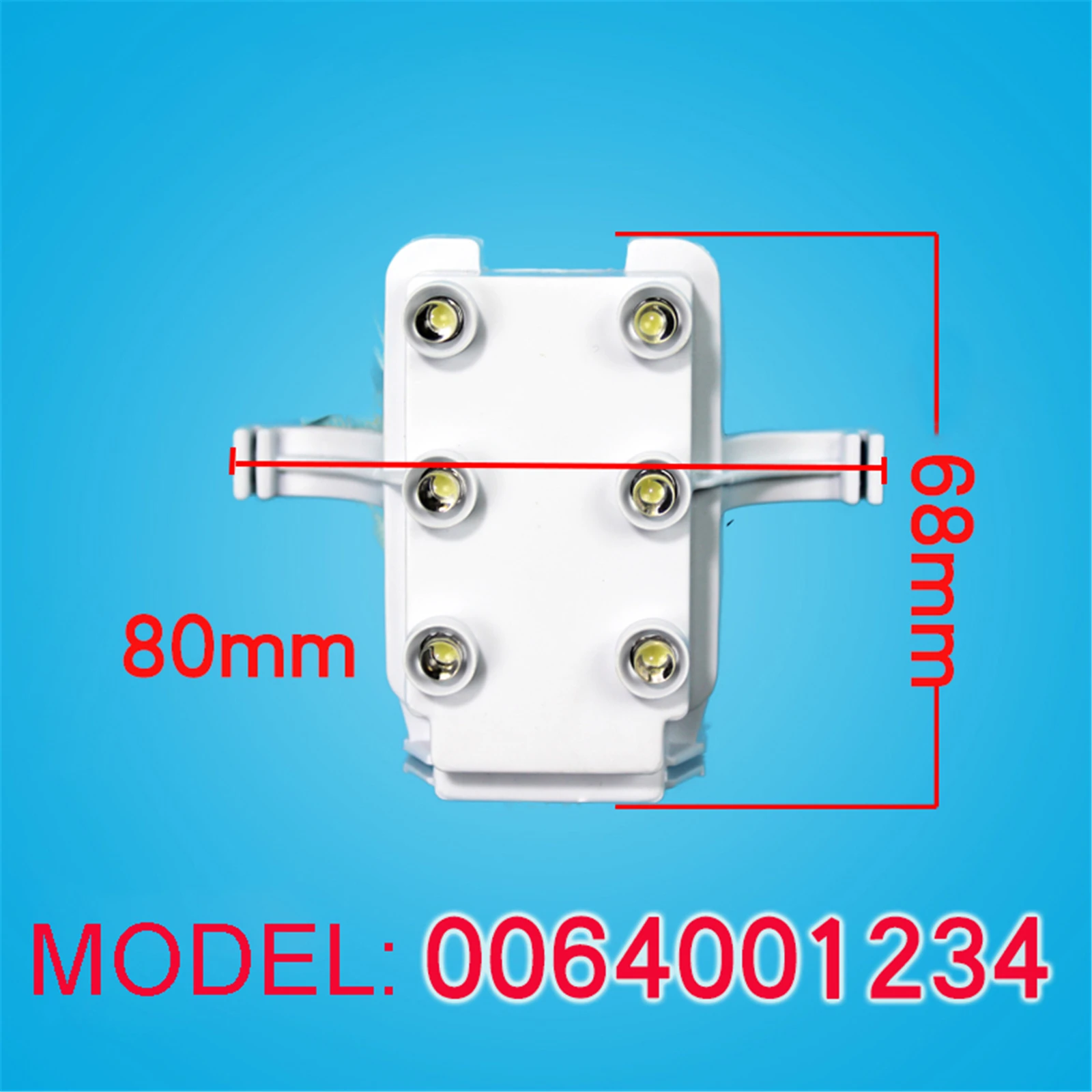 

Светодиодсветильник для холодильника Haier 0064001234 80*68 мм