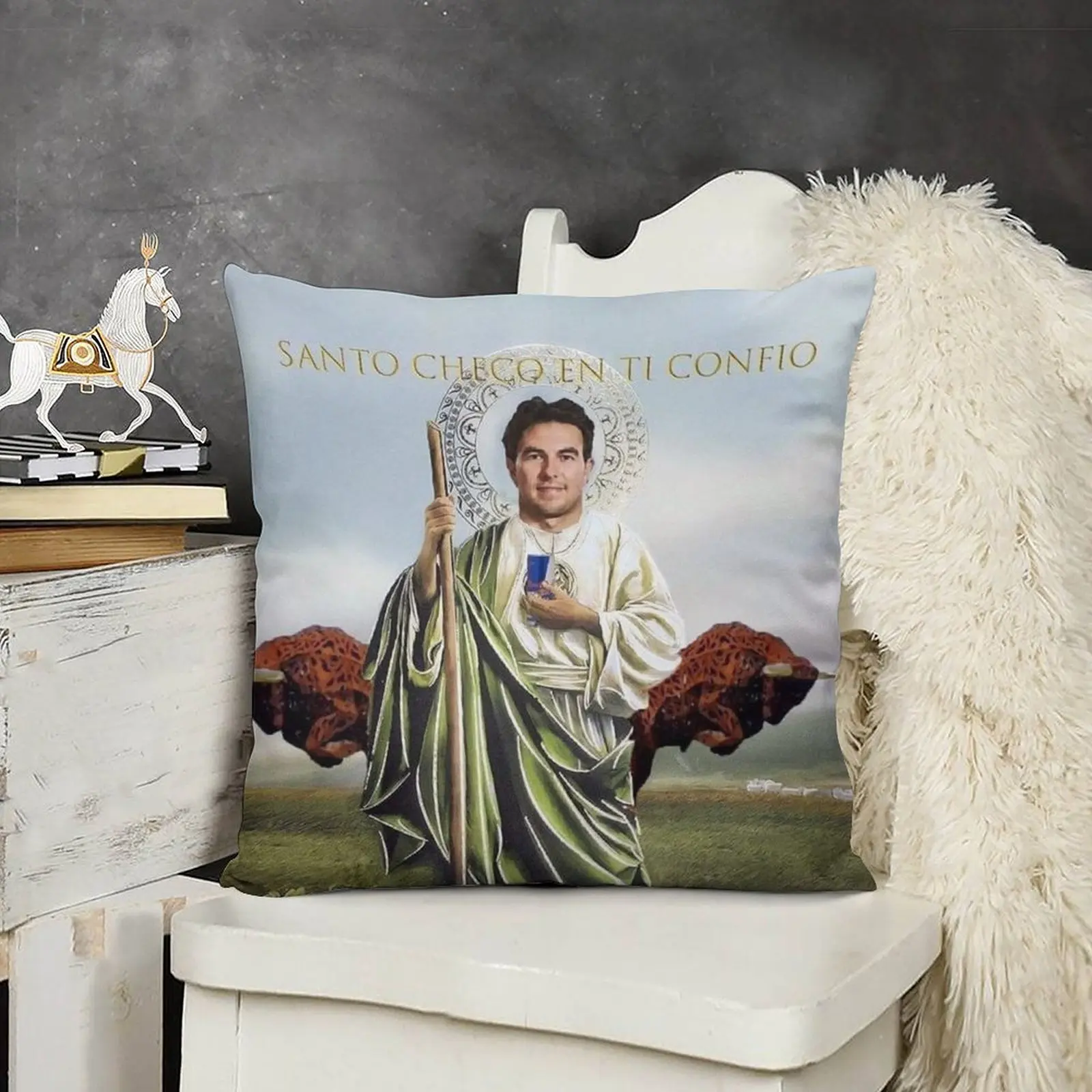 Декоративная подушка San Checo из шин рождественские украшения для дома 2025 диванные