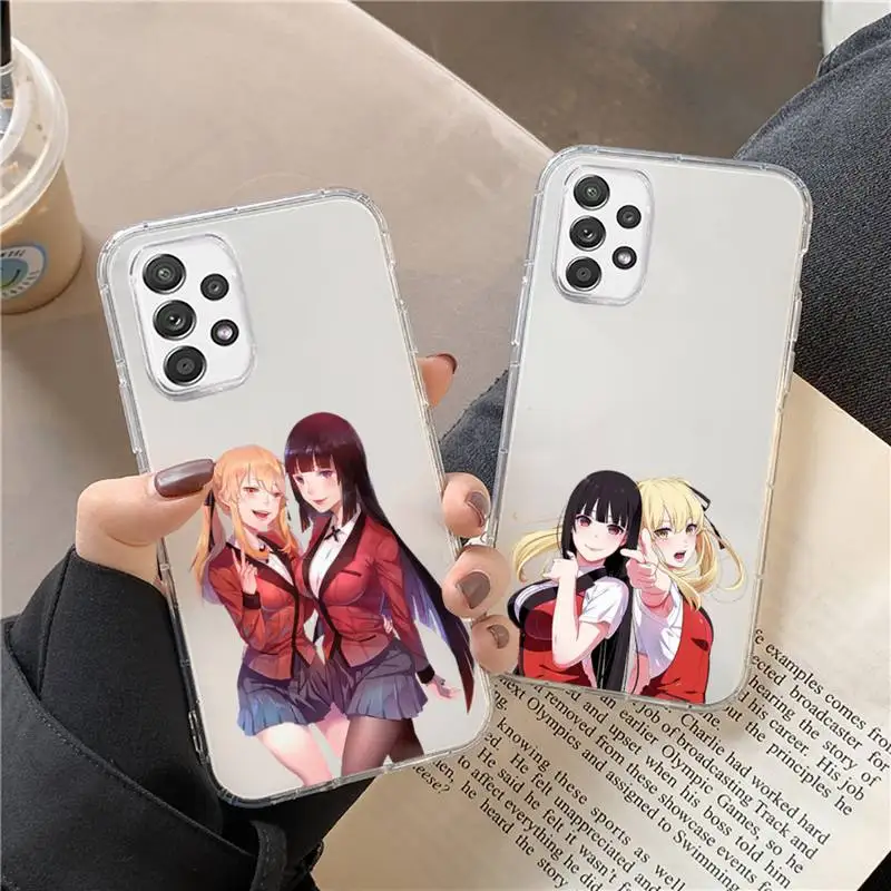 

Anime Kakegurui Phone Case Transparent For Huawei P20 P30 P40 honor mate 8X 9X 10i Pro Lite