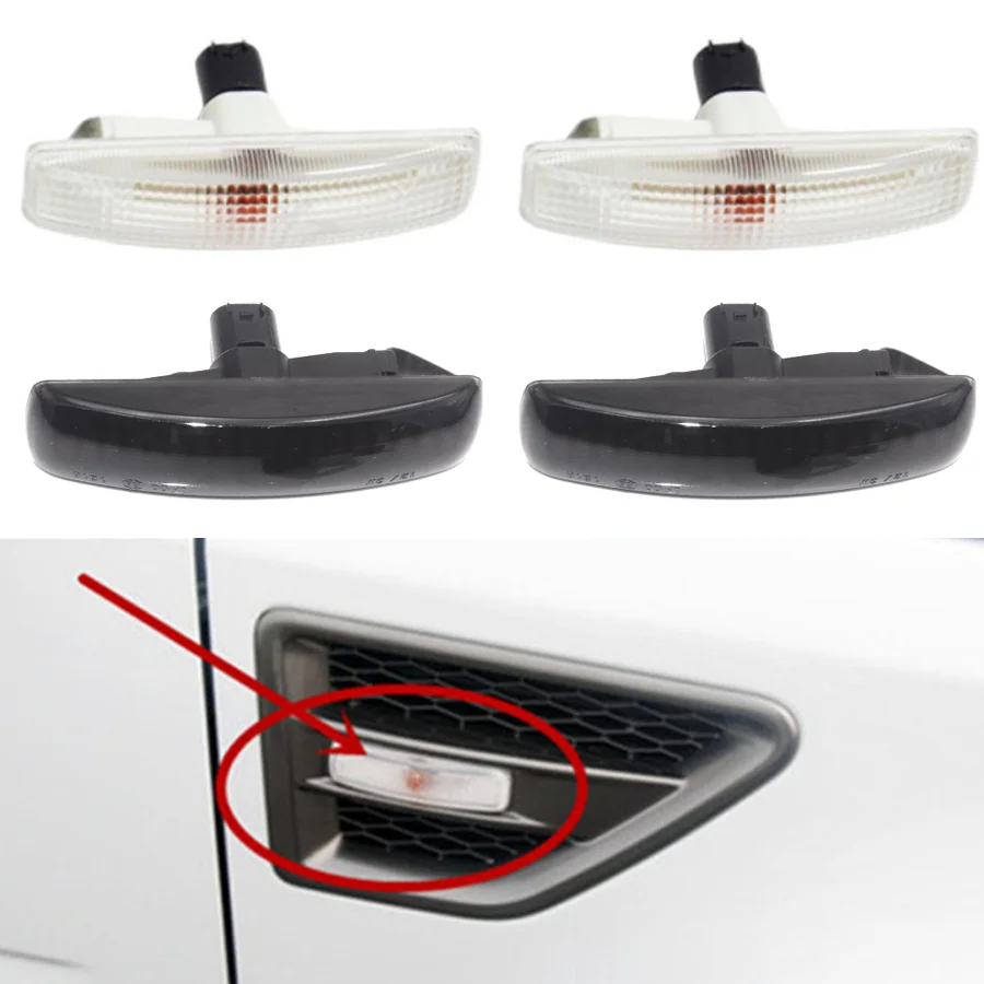 

2Pcs LED Turn Signal Side Marker Lamp Repeater Indicator Light LR007954 For Land Rover Freeland 2 Discovery 3 4 Rover Sport L320