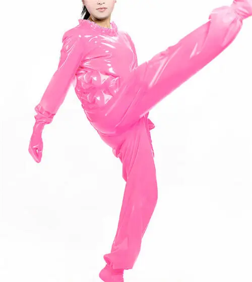 Rosa Xo też Lose Beensia Poh너 Bodys Kostüm 0 4 мм Латексный комбинезон Gummi Косплей Клуб Хэллоуин