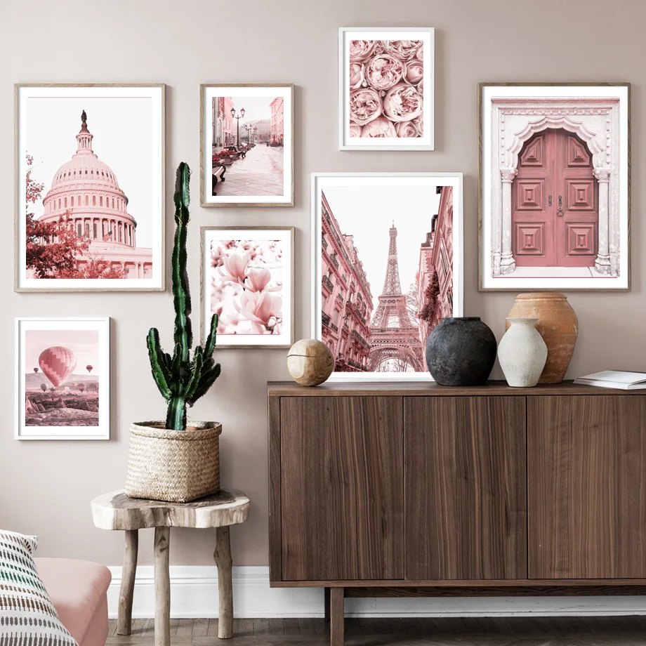 Печать на холсте BESTEN Парижская башня