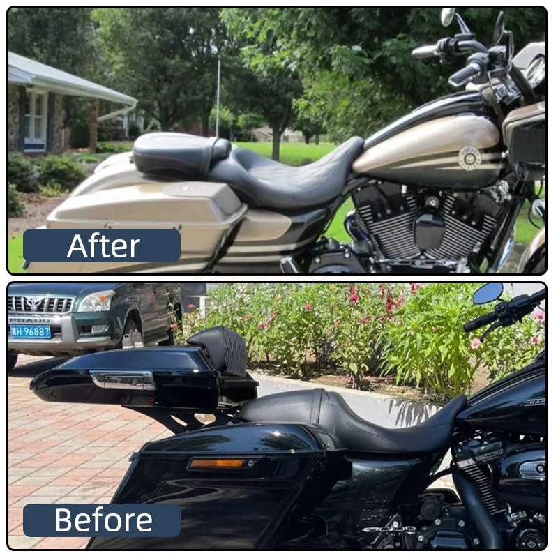 Для Harley Touring Street Glide Ultra Classic Road King 97-up защелки бритвенный Хвост сумка багажник Топ