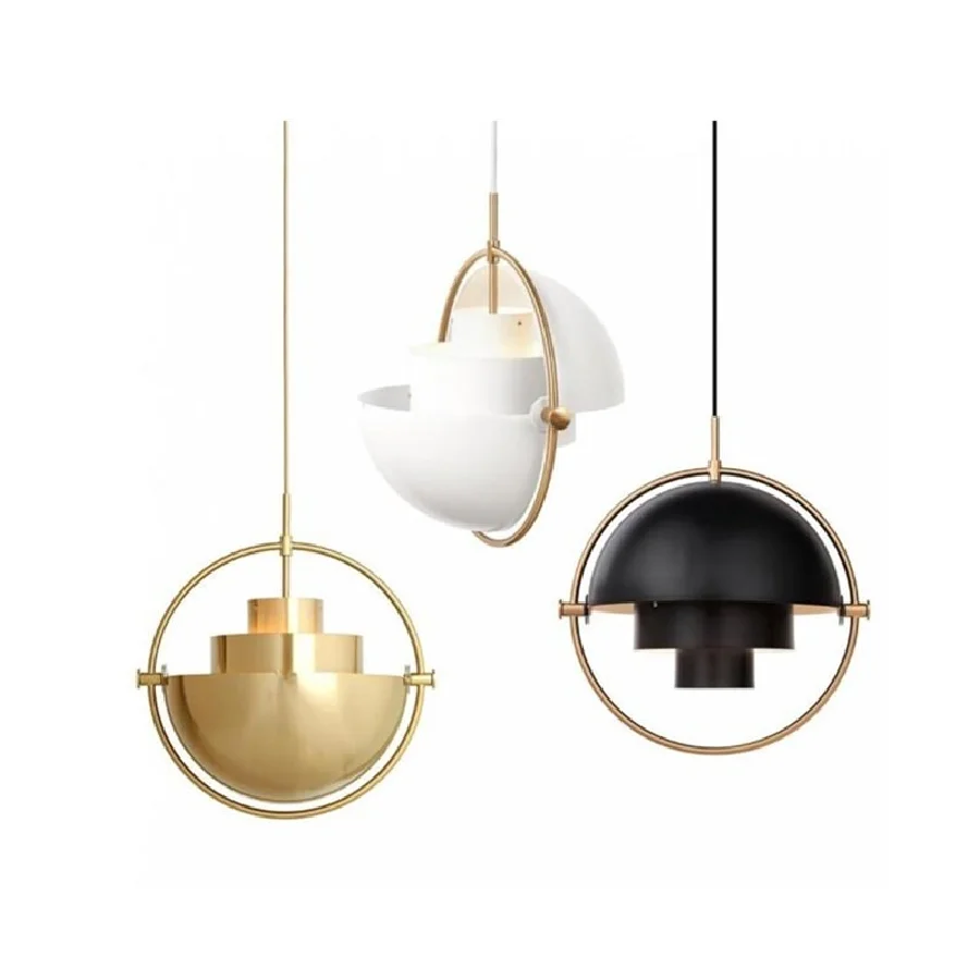 

Железные подвесные светильники в датском стиле, столовая, постмодерн, Gubi, Подвесная лампа для спальни, кухни, домашний декор, светодиодные осветительные приборы