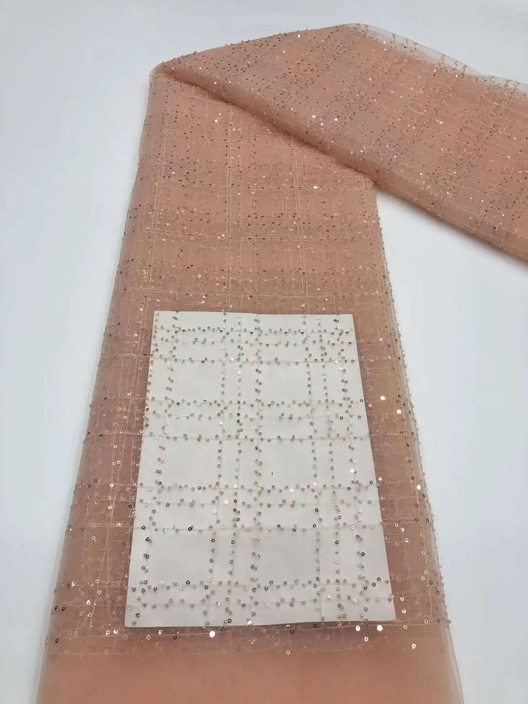 

Розовая французская кружевная ткань с блестками, 2022 цветов, ткань с Последовательностью для нигеривечерние вечернего платья, 5 ярдов