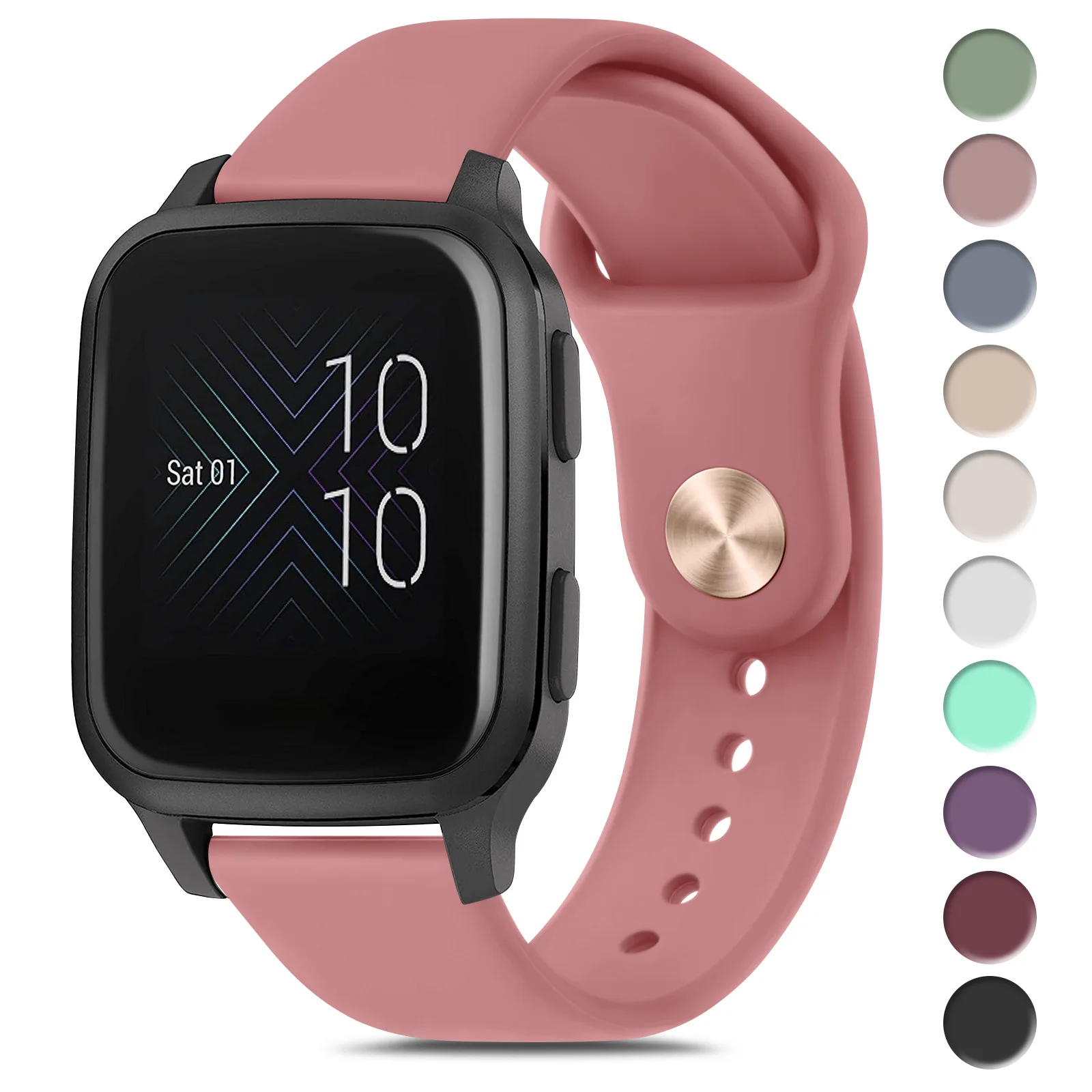 

20mm Silicone Watchband For Garmin Vivoactive 3/3 music Strap Wristband For Garmin Forerunner 645 245 245M Bracelet Replacement