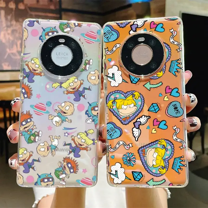 

BANDAI Cute Reptar Chuckie Finster Phone Case for Samsung S20 ULTRA S30 for Redmi 8 for Xiaomi Note10 for Huawei Y6 Y5 cover