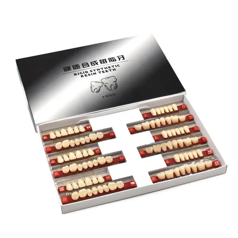 Реалистичные зубы протезы из акриловой смолы верхний нижний протез поддельные