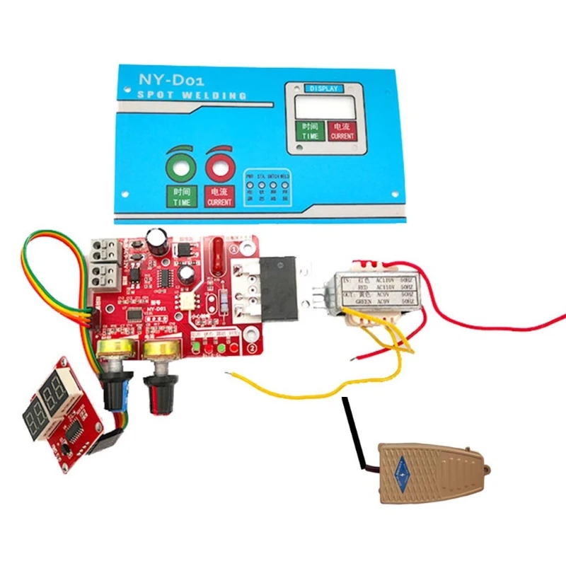 

X37E NY-D01 Spot Welder DIY Control Board kit Single Battery Battery Pack Welding Prevent Damage to the Circuit Board