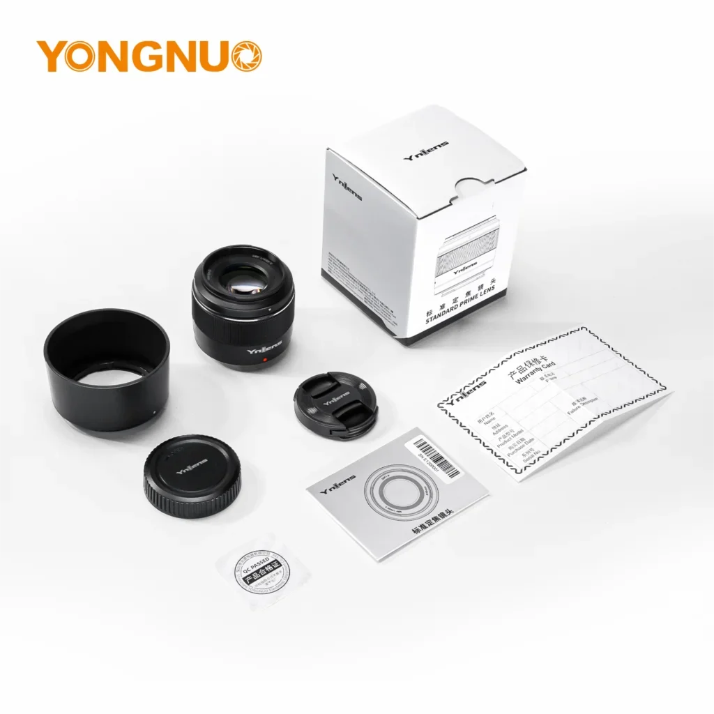 Объектив камеры YONGNUO YN50mm F1.8X DA DSM с креплением для Fujifilm X XT20 XT100 XA10 XA5 XT2 XT3