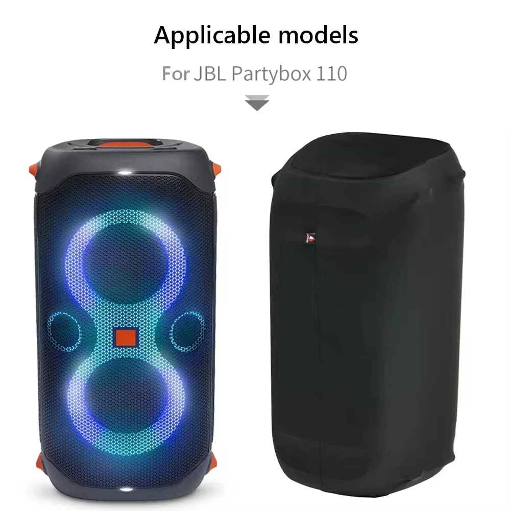 Фото Защитный чехол для колонок Tronsmart, эластичный чехол из лайкры для JBL Partybox 100/110, пылезащитный, индивидуальный размер. №3