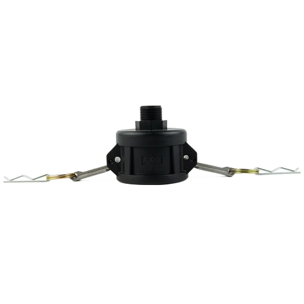 

Drain Adapter IBC Tank Adapter Shipping Black Gallon IBC Lightweight No Rust Plastic Water Tank 1* 1pcs 2\"Cam Lock
