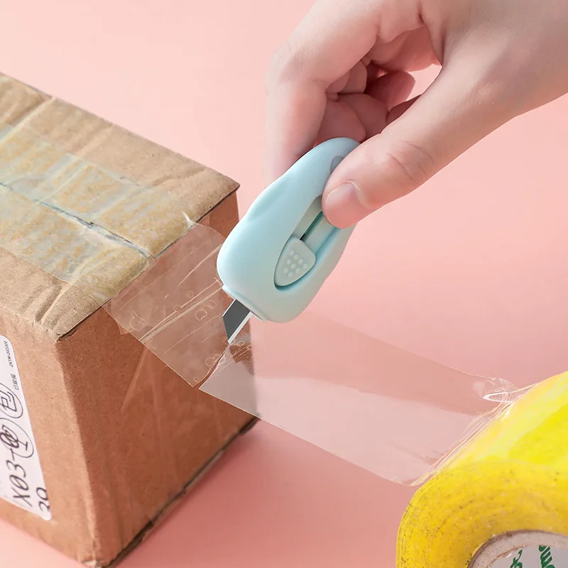 Очаровательный мультяшный открытый Экспресс упаковочный Мини Универсальный нож