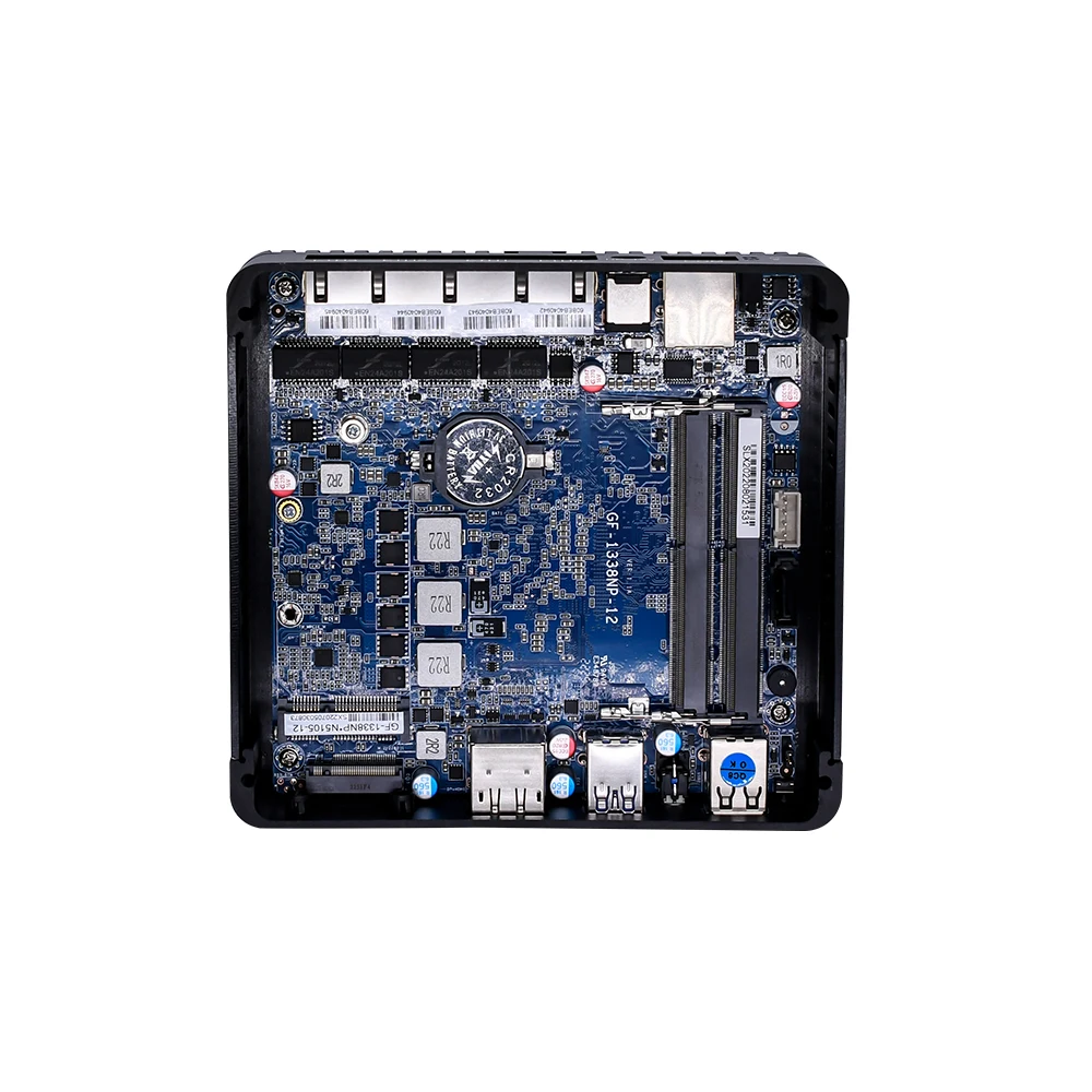 Pfsense box Celeron N5105 N5100 Barebone Mini Pc With 4x Intel i225-V B3 2.5G LAN HDMI2.0 DP AES-NI OPNsense ESXi Home Network images - 6