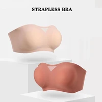 strapless bra for woman push up wire free tube top seamless invisible lingerie soft sexy bralette dropshipping 2022