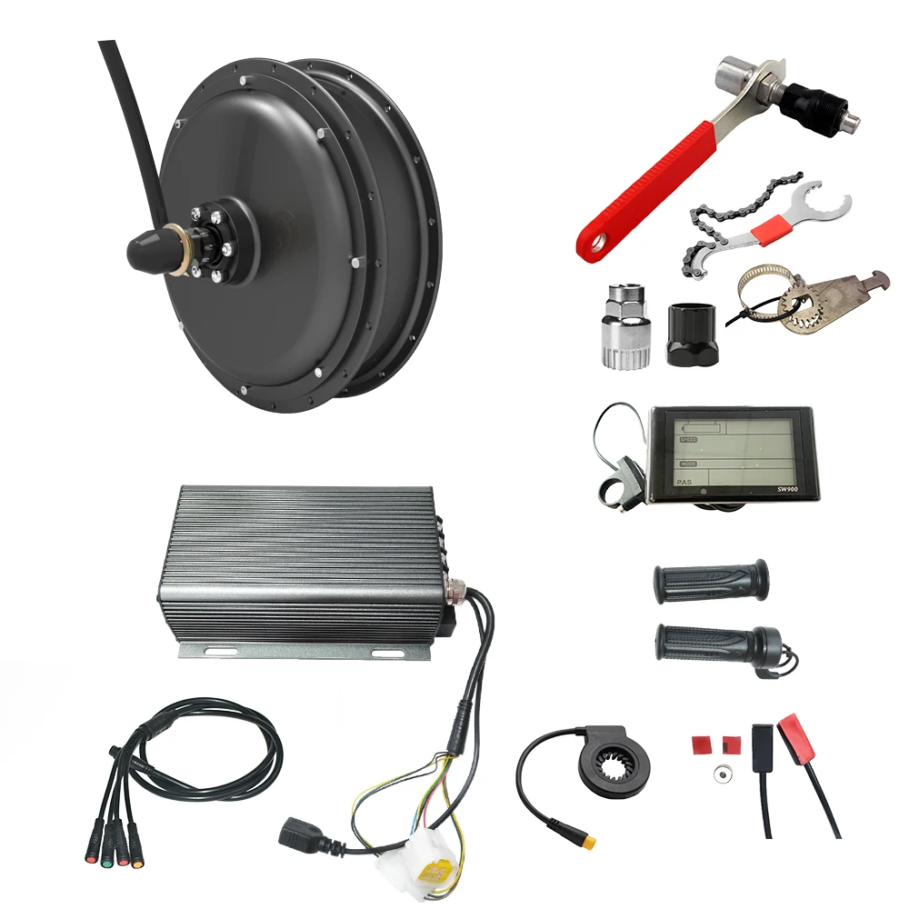 5000 Вт хаб-мотор электрический велосипед 72 В 96 В 50H 190 мм отсек Ebike безщеточный безшумный для горного электровелосипеда.