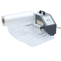 bubble roll wrap inflator machine of small bubble roll making sealing blowing plastic inflatable air gas filling machine