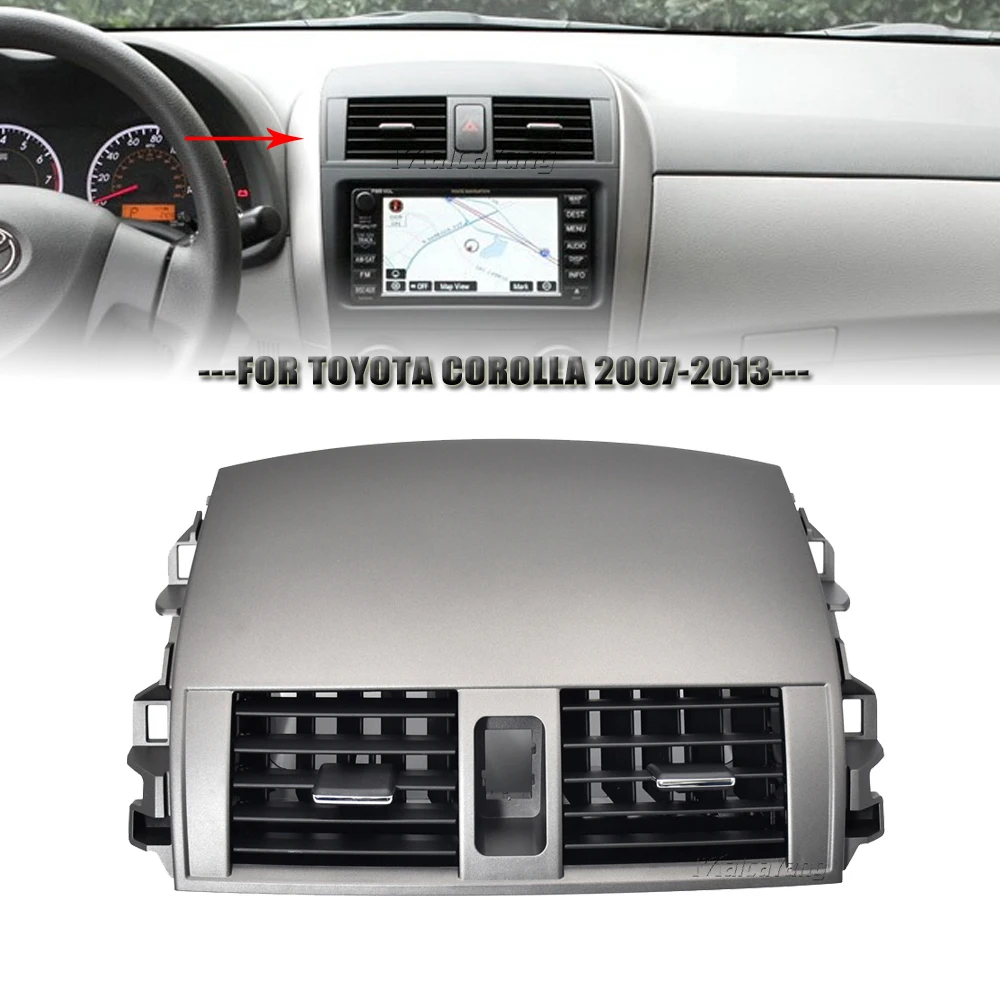

Air Conditioning Outlet Vent For Toyota Corolla 2007-2013 Air Conditioner Air Outlet Instrument Panel Air Outlet Workbench