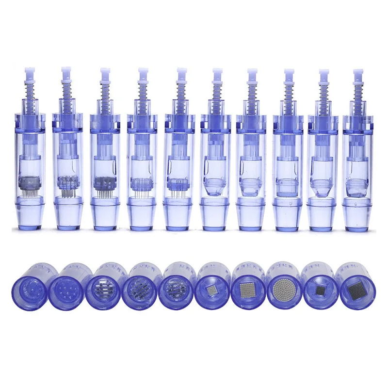 

10/30/50/100PC Electric Derma Pen Needles Bayonet 36Pin/ Nano Cartridge for Auto Microneedling Tattoo Needles Micro Needle Tip