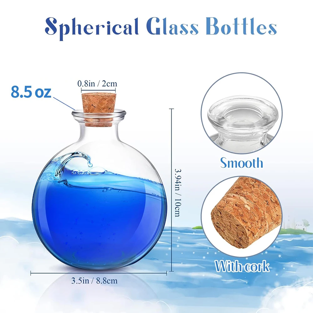 Стеклянные бутылки для хранения