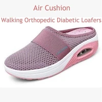 new women wedge air cushion shoes casual increase sandals non slip platform sandal for breathable mesh outdoor walking slippers