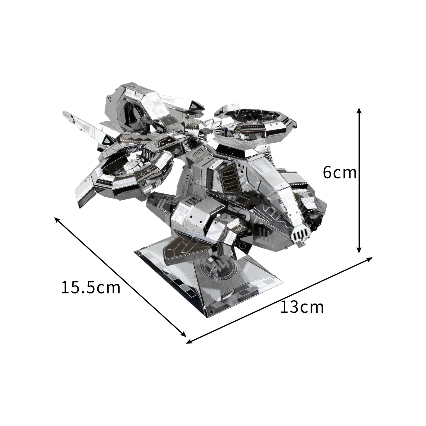 ARTYIMO Thunder Hawk Silver 3D металлический пазл-конструктор, головоломка, украшение для стола, подарок на Рождество, Хэллоуин, день рождения (art.: 3920db0cf2ea6) - 3920db0cf2ea6