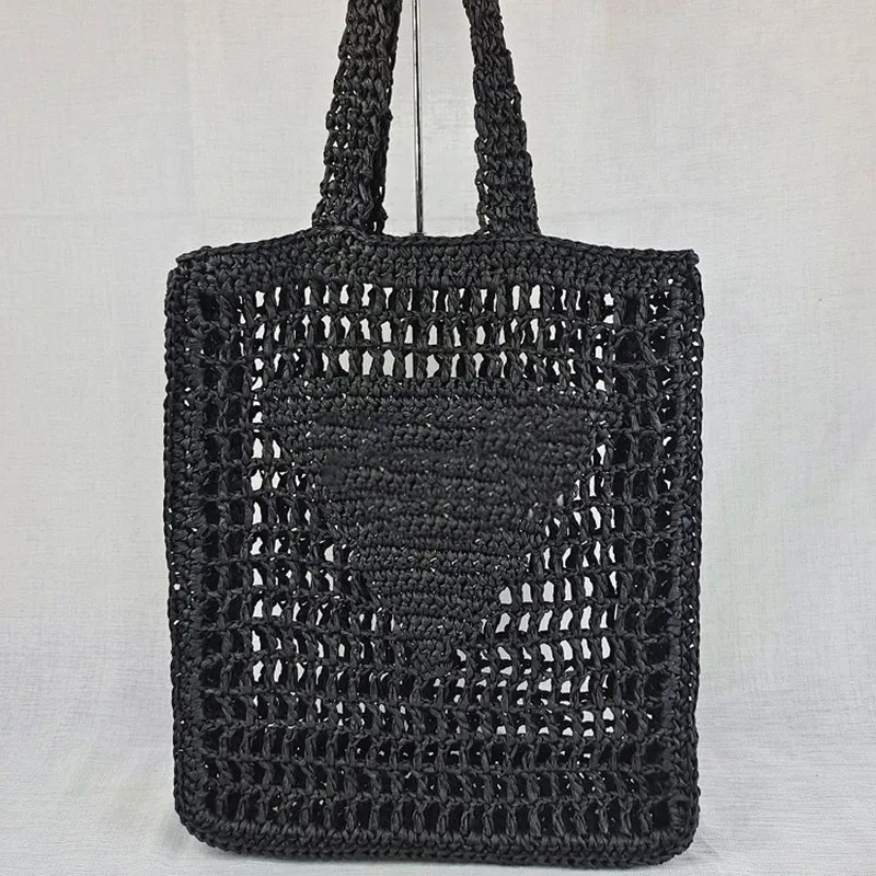 

6 цветов, женская модная плетеная Сумка с треугольным ярлыком, пляжная сумка