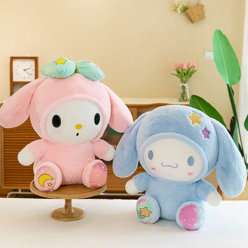 

Sanrio аниме Cinnamoroll Kuromi Melody плюшевая игрушка большая кукла захват машина кукла Фабрика Подушка игрушка Kuromi плюшевые игрушки подарок на день рождения