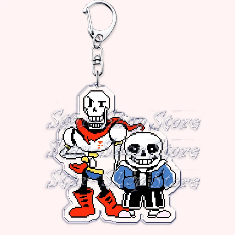 Брелок для ключей Papyrus & Sans