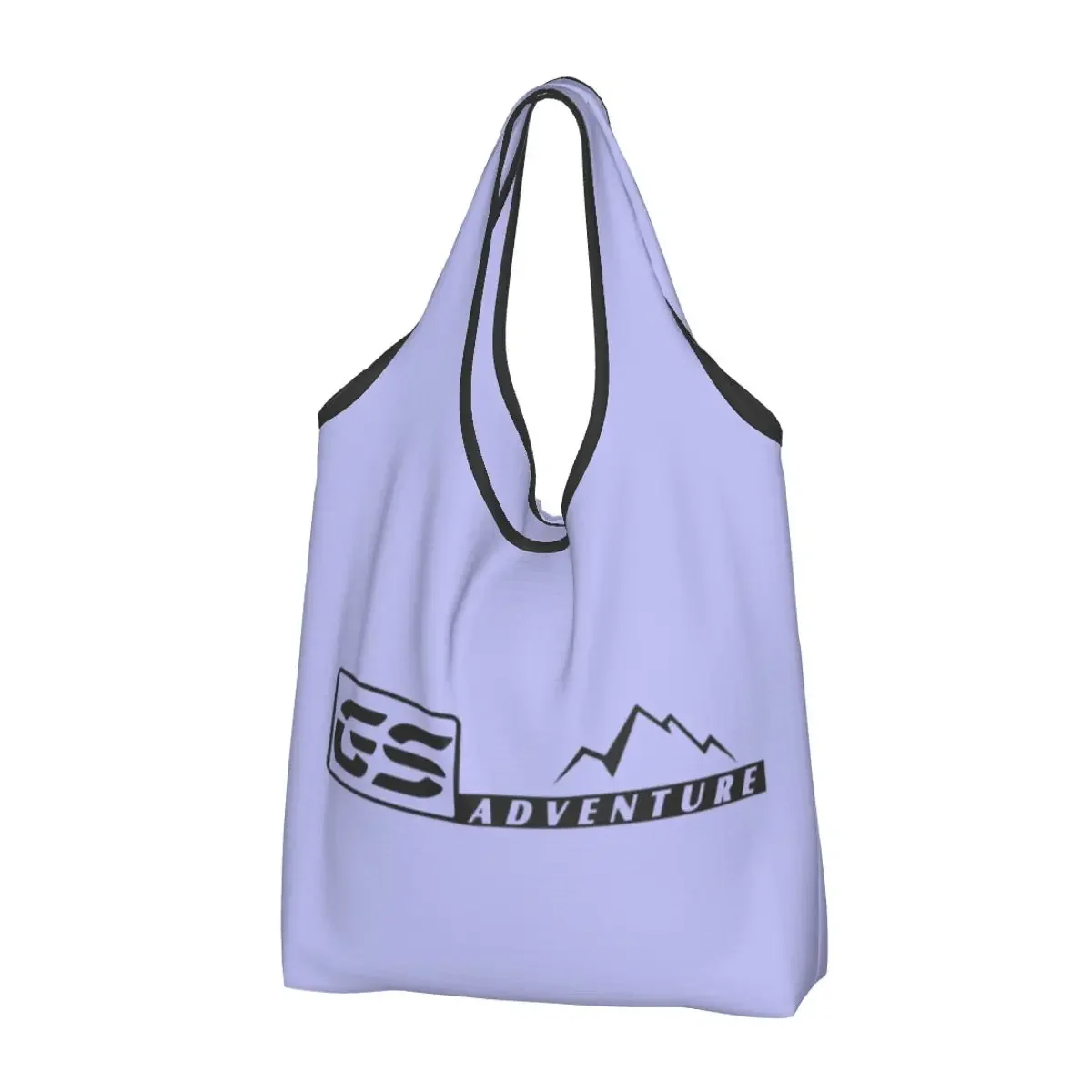 

Fashion Motorcycle GS Adventure Shopping Tote Bag Portable Motorrad Biker Grocery Shopper Shoulder Bag