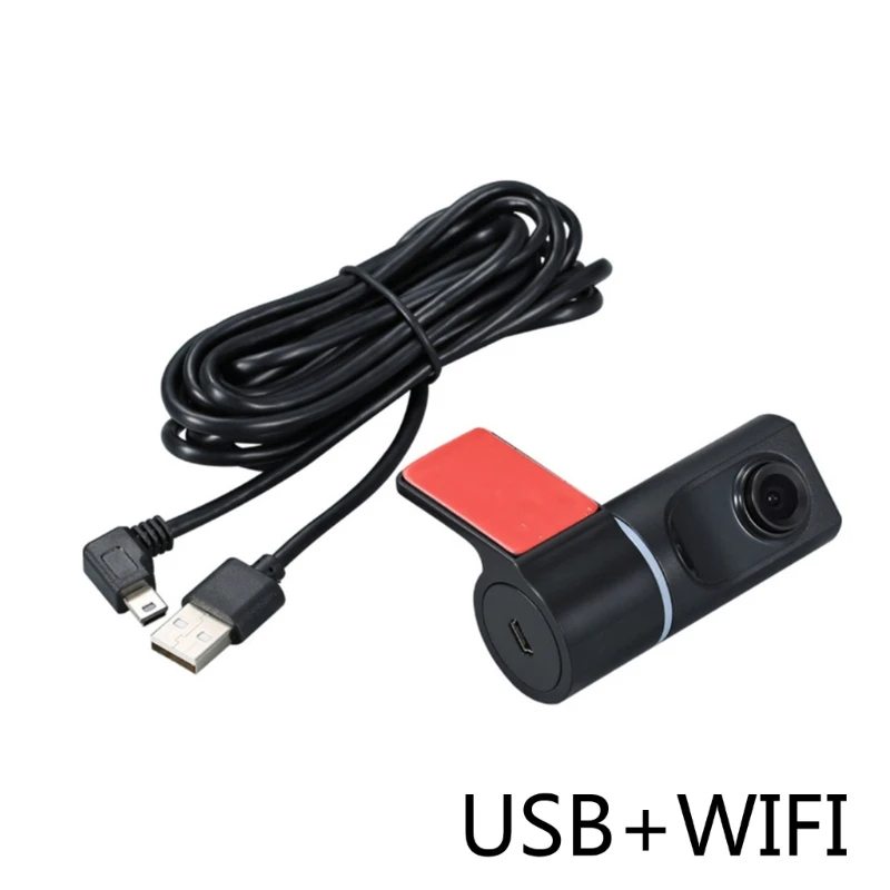 

U90C 1080P Автомобильная камера высокого разрешения DVR USB + WiFi широкоугольная Ночная Цифровая видеокамера монитор парковки регистратор вождения